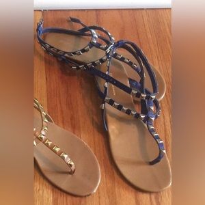 BCBGeneration size 8.5 Sandals blue only